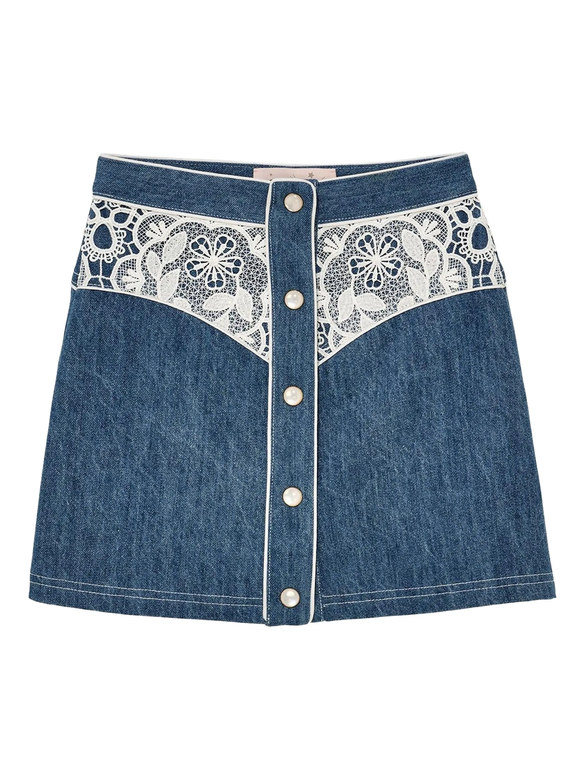 Джинсовая юбка Daisy с кружевом Tutu Du Monde, синий
Джинсовая юбка Daisy с кружевом Tutu Du Monde, синий
