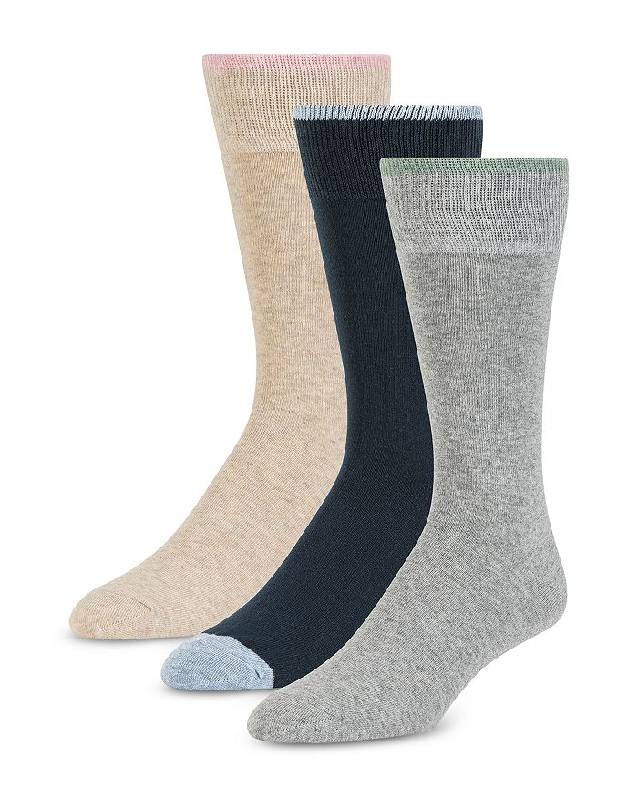 Носки Crew, 3 пары Ted Baker, мультиколор 
Носки Crew, 3 пары Ted Baker, мультиколор