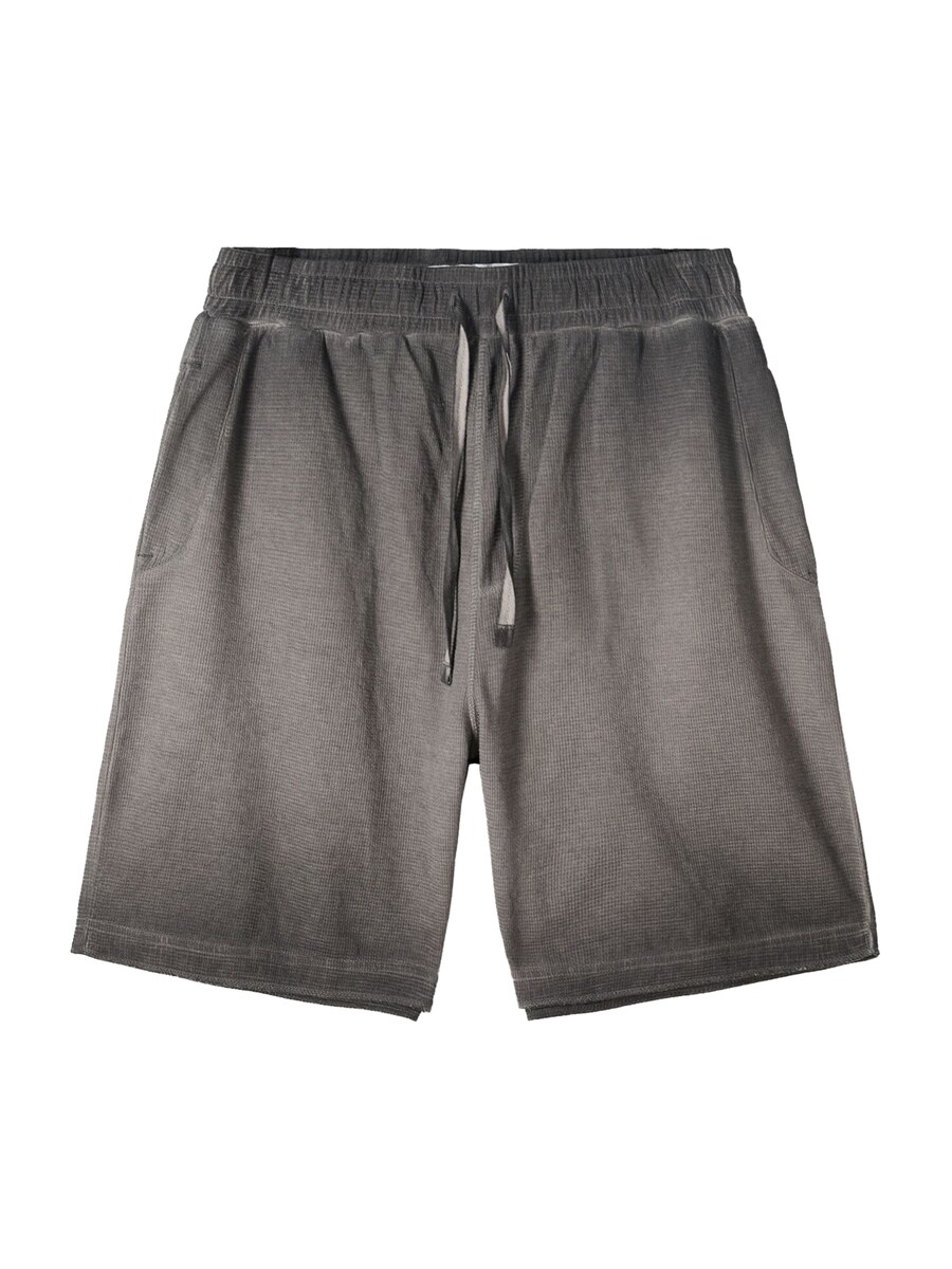 Брюки свободного кроя Bershka, черный 
Брюки свободного кроя Bershka, черный