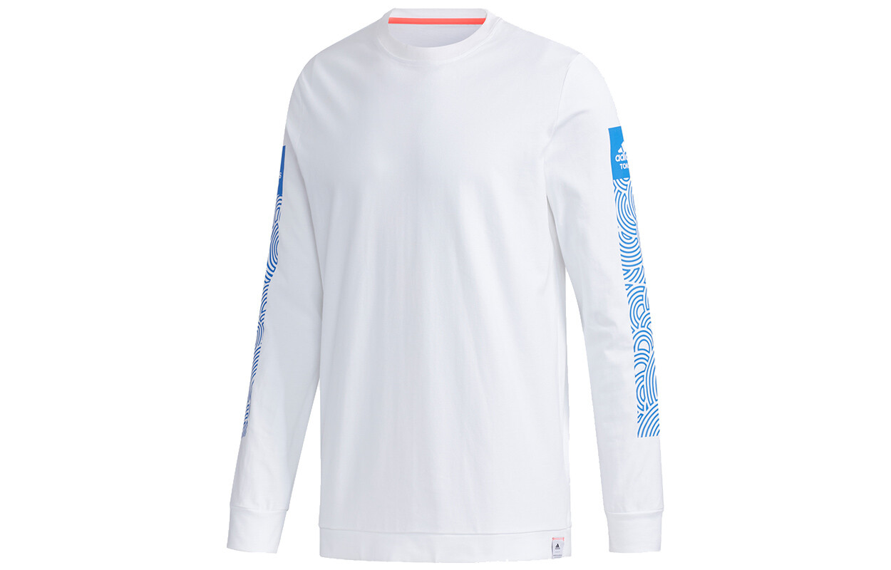 Футболка мужская белая Adidas, белый 
Футболка мужская белая Adidas, белый