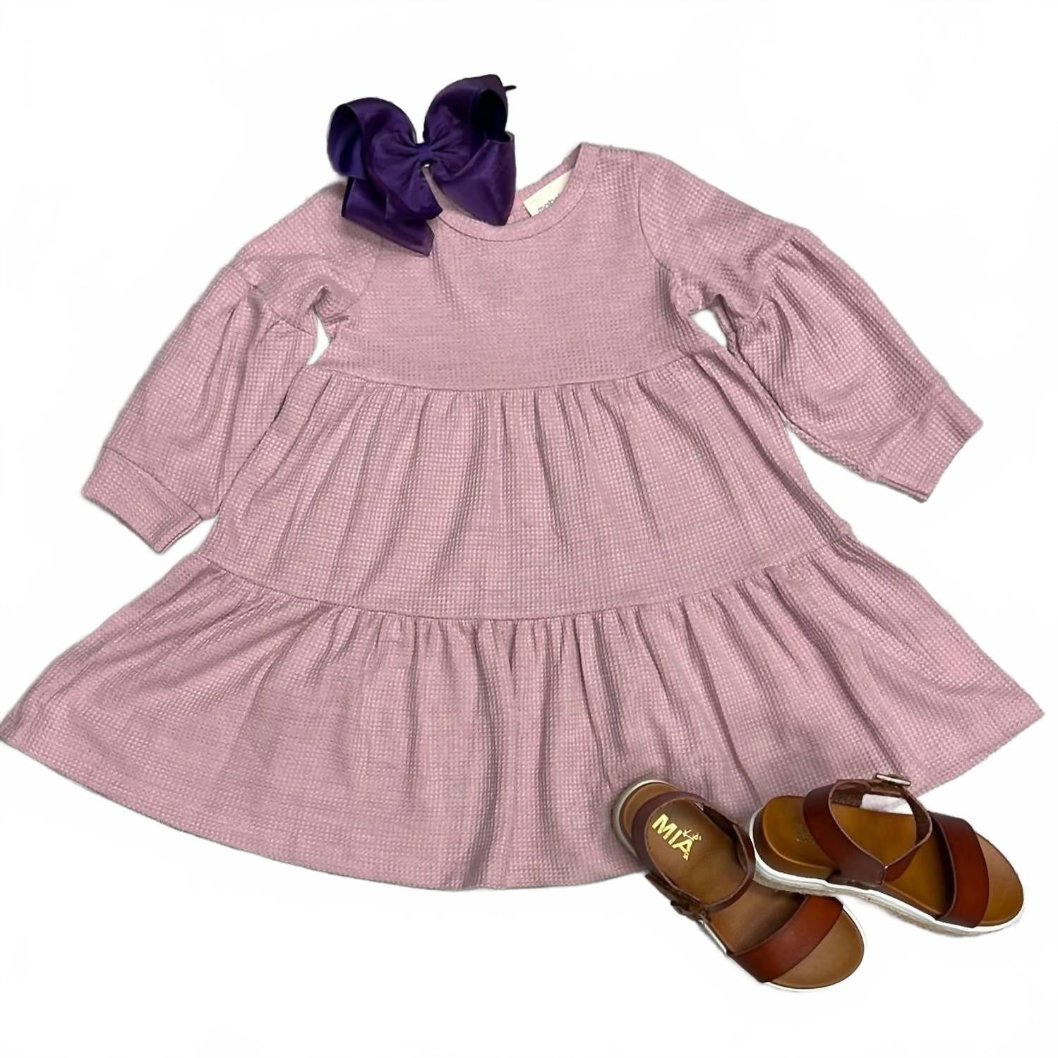 Детское платье Melody в рубчик, фиолетовое Mabel + Honey
Детское платье Melody в рубчик, фиолетовое Mabel + Honey