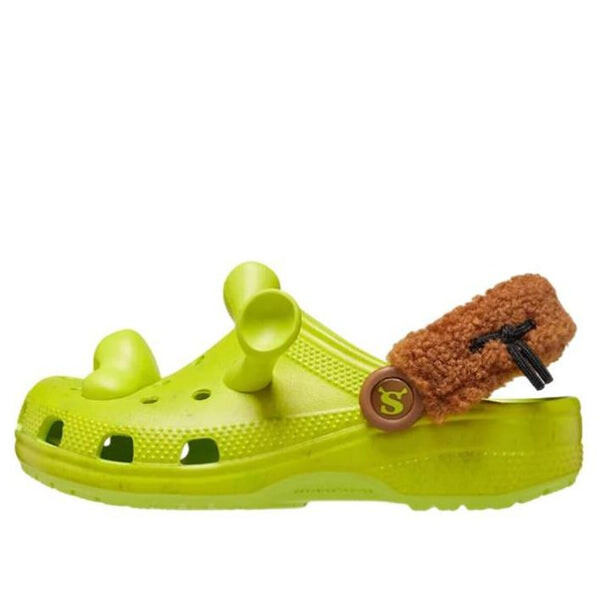 Сандалии x dreamworks x classic clog 'shrek' Crocs, зеленый
Сандалии x dreamworks x classic clog 'shrek' Crocs, зеленый