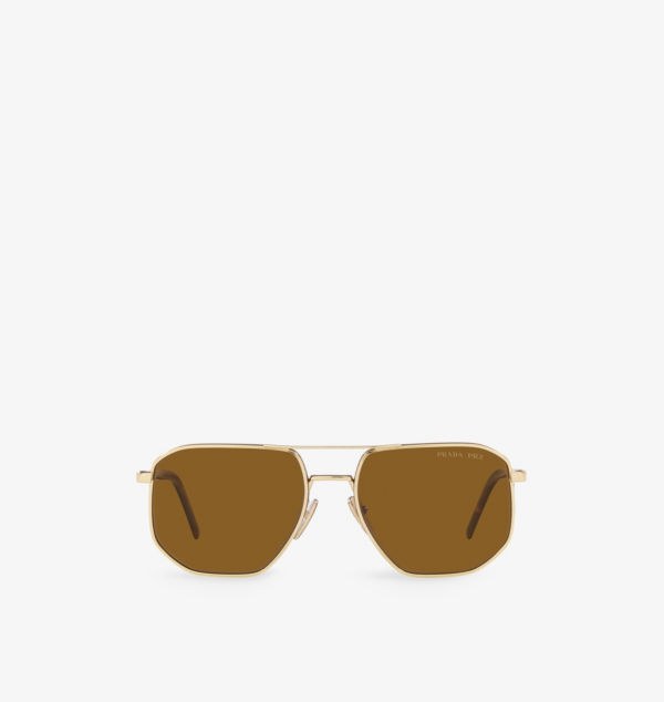 Солнцезащитные очки Pr 59ys в квадратной оправе из металла Prada, золотой
Солнцезащитные очки Pr 59ys в квадратной оправе из металла Prada, золотой