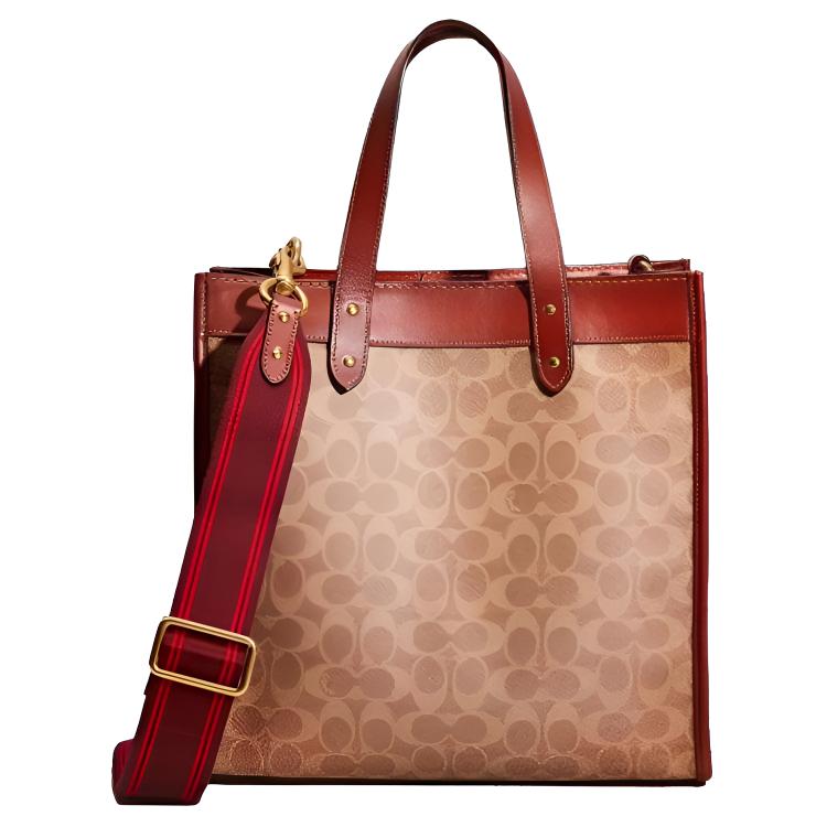 COACH Сумка-мессенджер из монограммного полотна с кожаными деталями
COACH Сумка-мессенджер из монограммного полотна с кожаными деталями