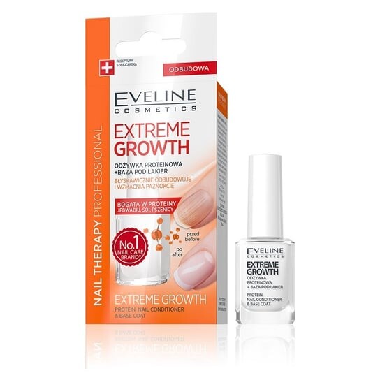 Кондиционер для ногтей, 12 мл Eveline Cosmetics, Extreme Growth
Кондиционер для ногтей, 12 мл Eveline Cosmetics, Extreme Growth