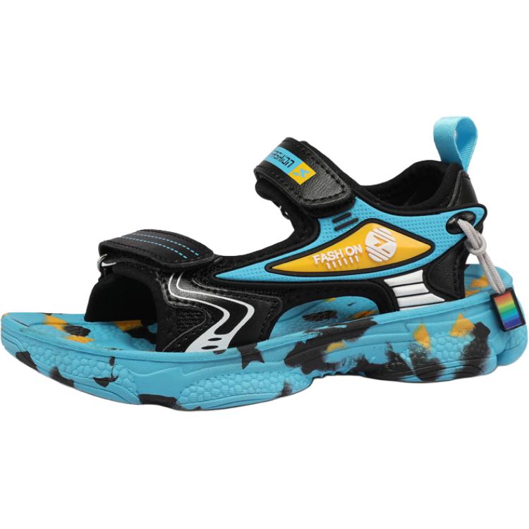 Дышащие низкие детские сандалии для детей SHIBU, черный 
Дышащие низкие детские сандалии для детей SHIBU, черный