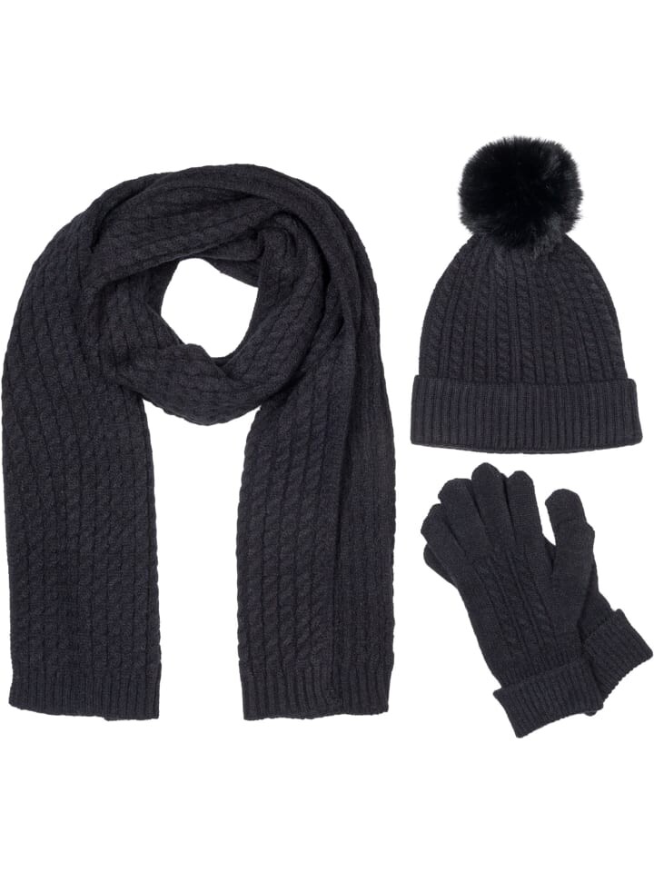 Шарф styleBREAKER, черный
Шарф styleBREAKER, черный