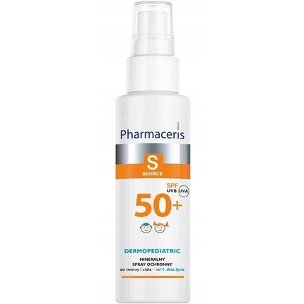 Pharmaceris S Минеральный защитный спрей SPF 50+ 100/200/300мл
Pharmaceris S Минеральный защитный спрей SPF 50+ 100/200/300мл