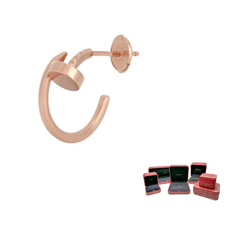 Cartier Серьги Juste Un Clou из розового золота 18 карат для женщин
Cartier Серьги Juste Un Clou из розового золота 18 карат для женщин