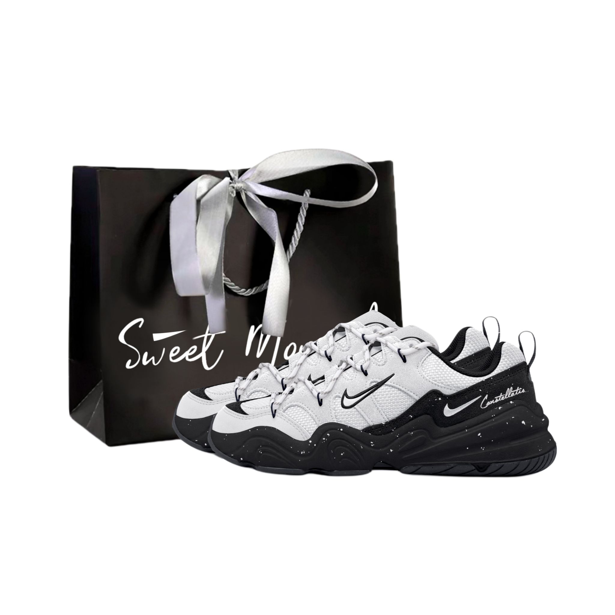 Nike Технические кроссовки Hera Offline Lab, Oreo, устойчивые к истиранию, низкие, повседневные, мужские, черно-белые
Nike Технические кроссовки Hera Offline Lab, Oreo, устойчивые к истиранию, низкие, повседневные, мужские, черно-белые