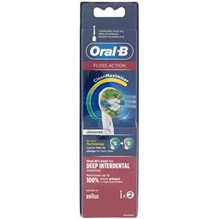 Насадки Oral-B Flossaction с технологией Cleanmaximiser, Oral B
Насадки Oral-B Flossaction с технологией Cleanmaximiser, Oral B