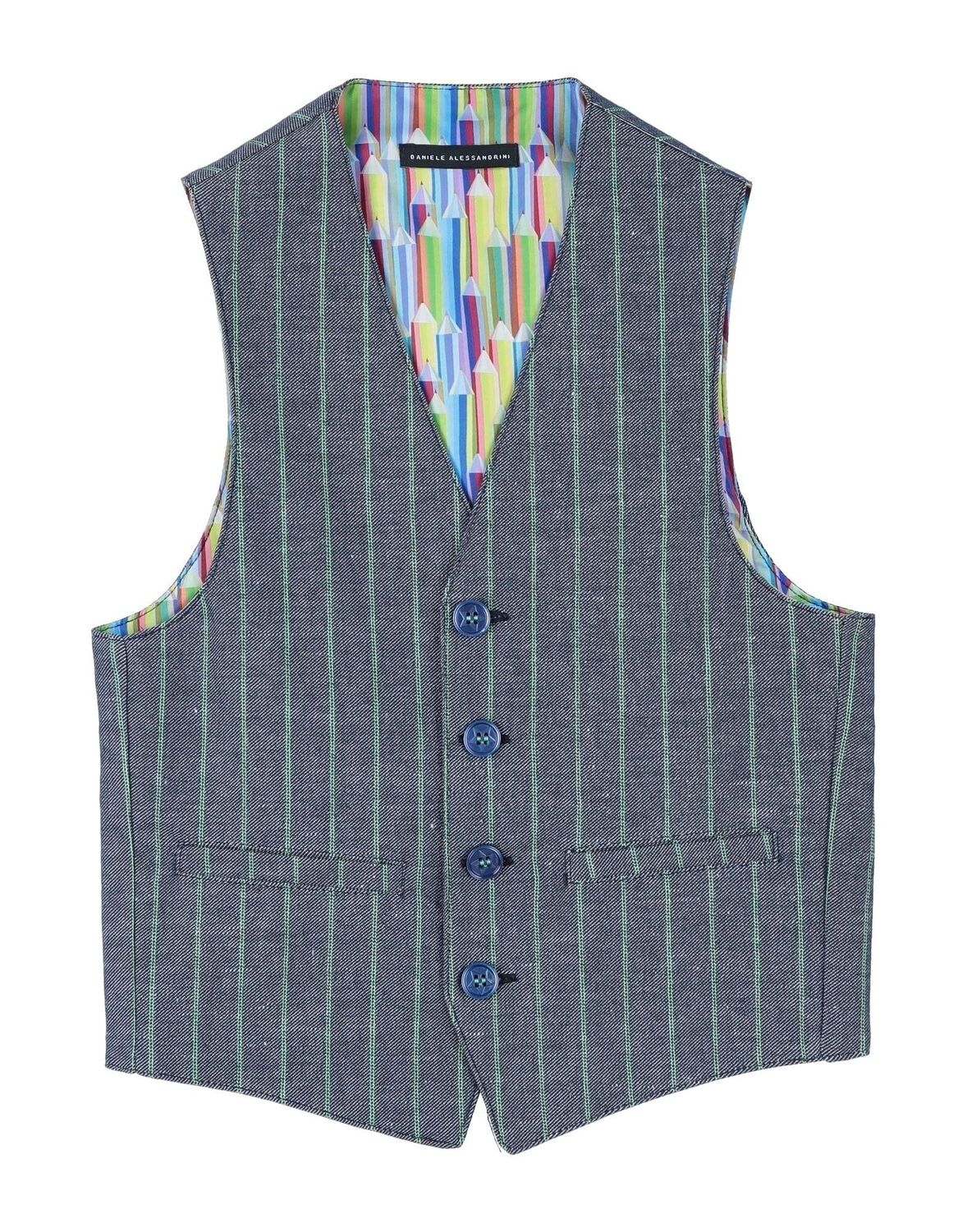 Жилет для мальчиков Daniele Alessandrini, полуночно-синий
Жилет для мальчиков Daniele Alessandrini, полуночно-синий