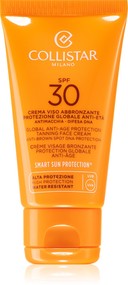 Специальный крем для загара Perfect Tan Global Anti-Age Protection, солнцезащитный крем для лица с антивозрастным эффектом SPF 30 Collistar, 50 мл
Специальный крем для загара Perfect Tan Global Anti-Age Protection, солнцезащитный крем для лица с антивозрастным эффектом SPF 30 Collistar, 50 мл