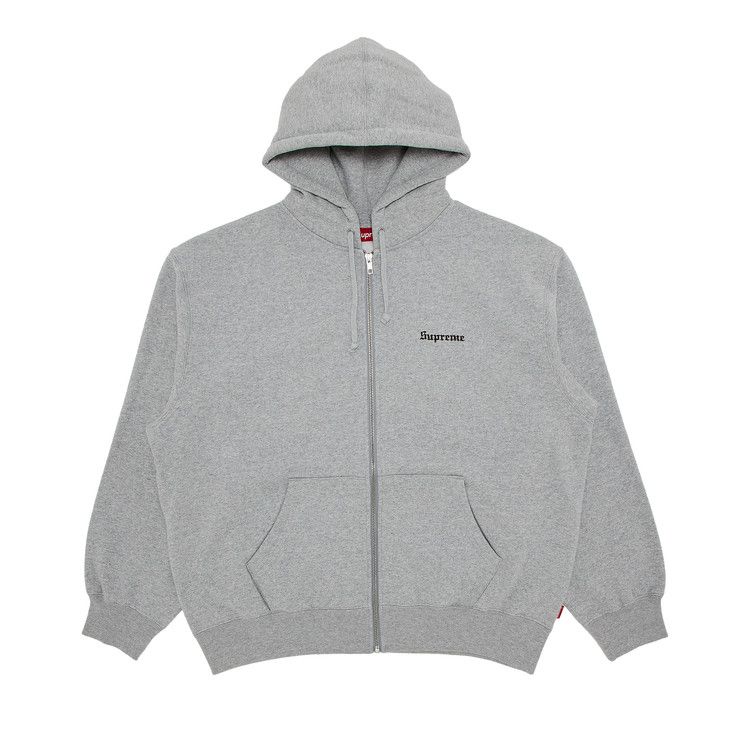 Толстовка Supreme Crest Zip Up Hooded Sweatshirt, Heather Grey
Толстовка Supreme Crest Zip Up Hooded Sweatshirt, Heather Grey