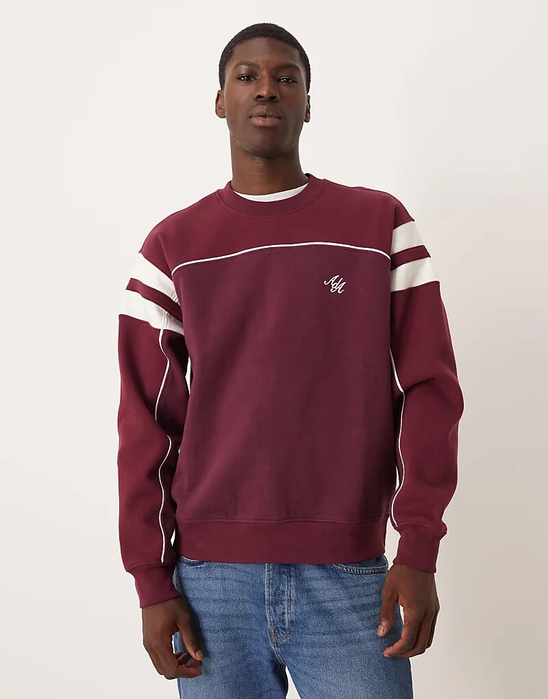 Толстовка Alma De Ace Brooklyn с цветными блоками бордового цвета
Толстовка Alma De Ace Brooklyn с цветными блоками бордового цвета