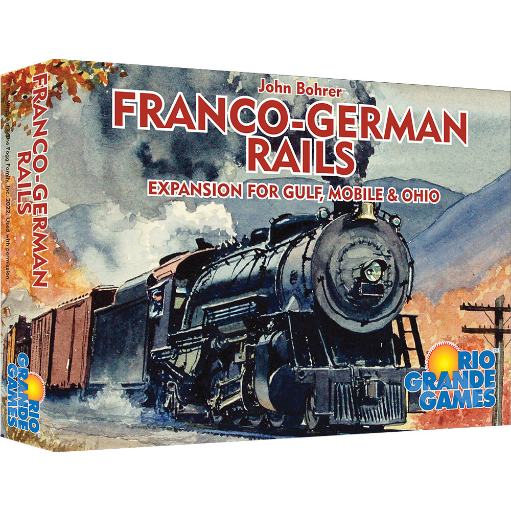 Настольная игра Rio Grande Games Gulf, Mobile, & Ohio: Franco-German Rails Expansion
Настольная игра Rio Grande Games Gulf, Mobile, & Ohio: Franco-German Rails Expansion