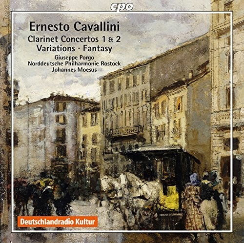 CD диск Cavallini / Porgo / North German Philharmonic: Clarient Concertos Nos. 1 & 2
CD диск Cavallini / Porgo / North German Philharmonic: Clarient Concertos Nos. 1 & 2