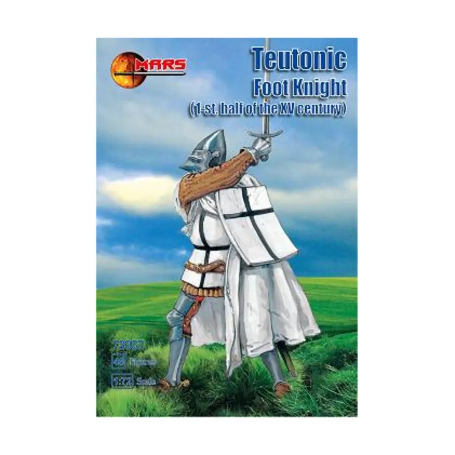 Тевтонский пеший рыцарь, 1st Half of the XV Century Miniatures (1:72)
Тевтонский пеший рыцарь, 1st Half of the XV Century Miniatures (1:72)