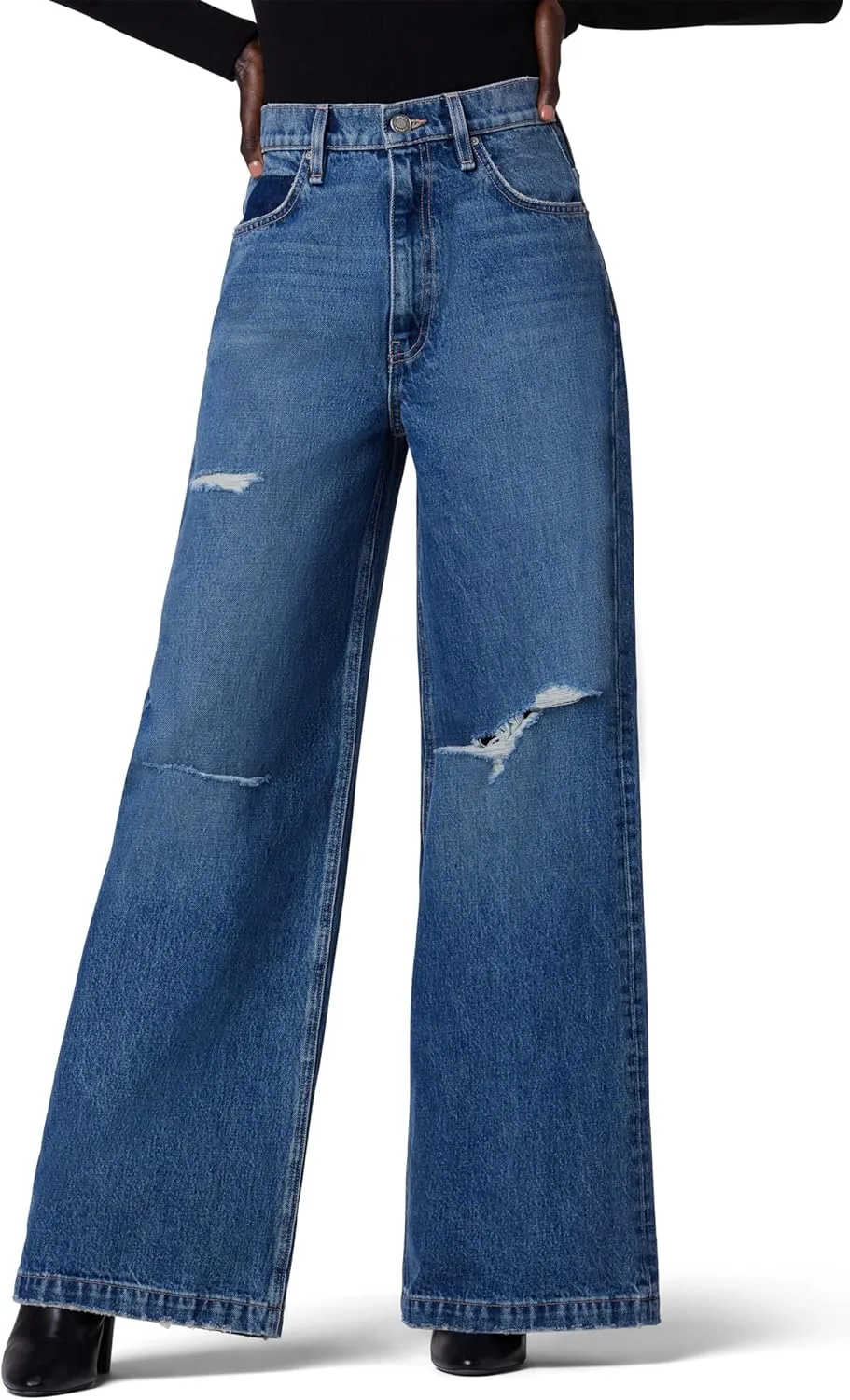 Hudson Womens James High Rise Wide Leg Jean
Hudson Womens James High Rise Wide Leg Jean