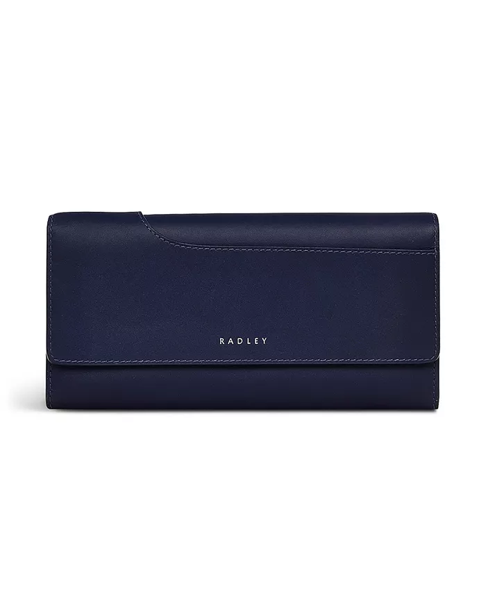 Кошелек с клапаном на карманах Radley London, синий 
Кошелек с клапаном на карманах Radley London, синий