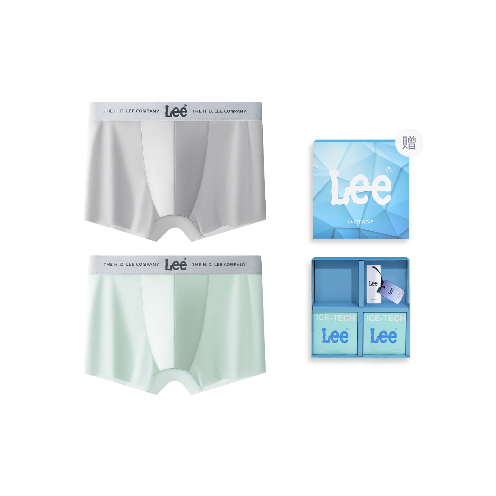 Lee SS23 Ice Series летнее нижнее белье подарочная упаковка Men's 2 Pack
Lee SS23 Ice Series летнее нижнее белье подарочная упаковка Men's 2 Pack
