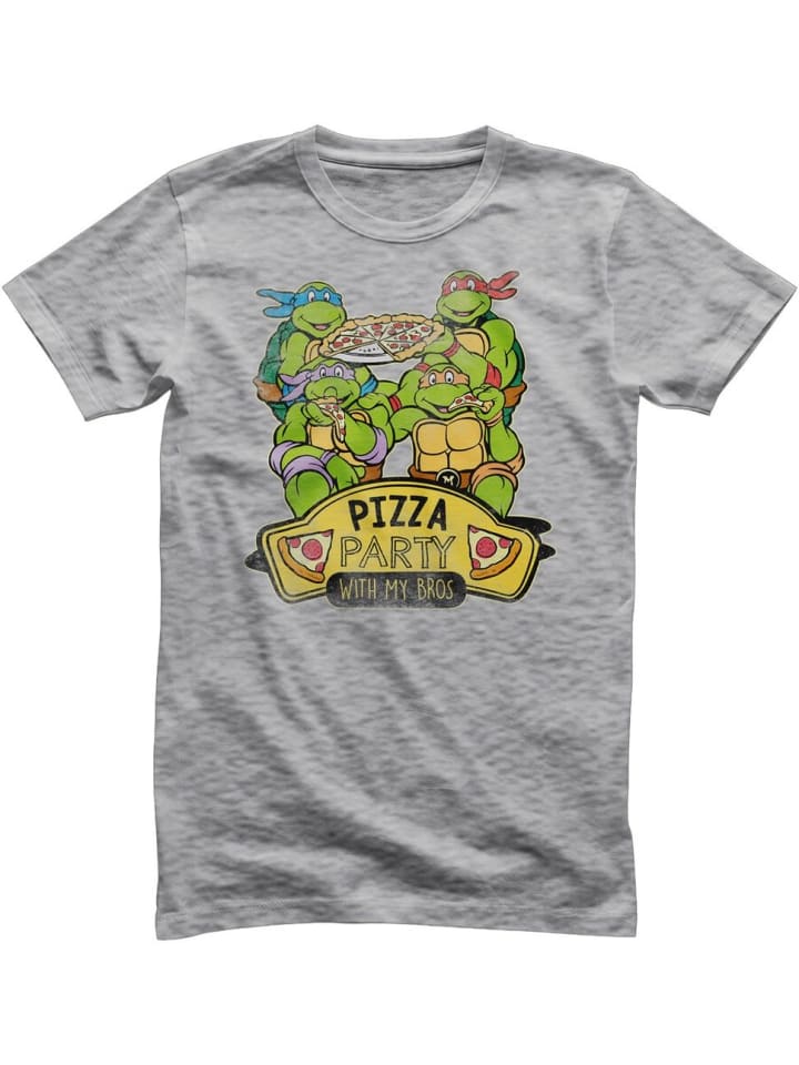 Teenage Mutant Ninja Turtles Футболка "Pizza Party With My Bros T-Shirt" серого цвета, Серый, Teenage Mutant Ninja Turtles Футболка "Pizza Party With My Bros T-Shirt" серого цвета
Teenage Mutant Ninja Turtles Футболка "Pizza Party With My Bros T-Shirt" серого цвета, Серый, Teenage Mutant Ninja Turtles Футболка "Pizza Party With My Bros T-Shirt" серого цвета