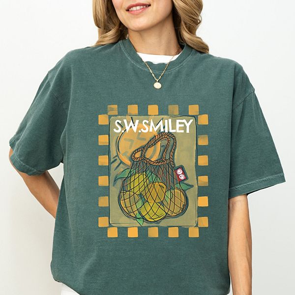 SWSmiley lemon bag - женская футболка с принтом и окраской в готовом виде Simply Sage Market, Blue Spruce, Зеленый, SWSmiley lemon bag - женская футболка с принтом и окраской в готовом виде Simply Sage Market, Blue Spruce
SWSmiley lemon bag - женская футболка с принтом и окраской в готовом виде Simply Sage Market, Blue Spruce, Зеленый, SWSmiley lemon bag - женская футболка с принтом и окраской в готовом виде Simply Sage Market, Blue Spruce