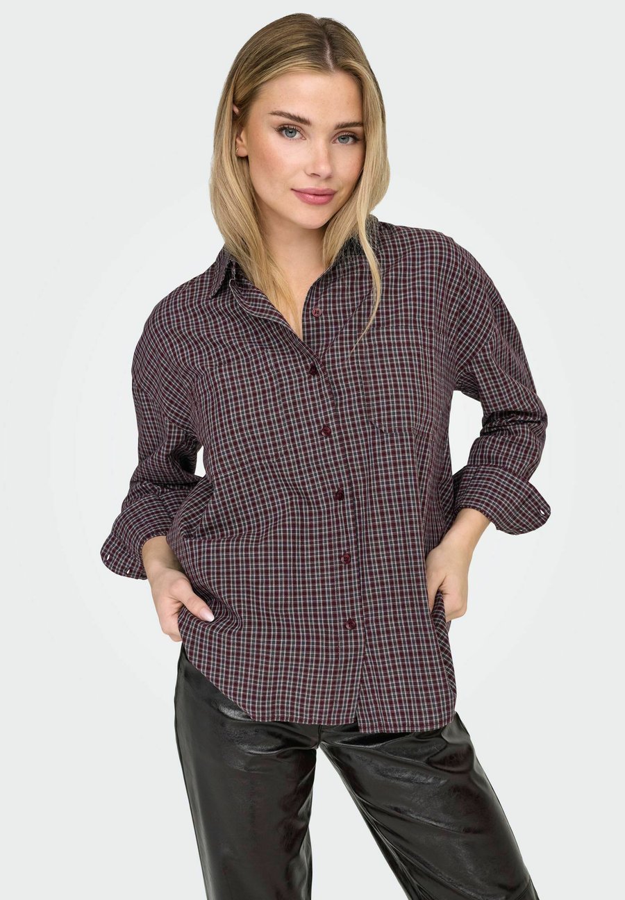 Блуза ONLY Button-down blouse, Winetasting/Bordeaux
Блуза ONLY Button-down blouse, Winetasting/Bordeaux