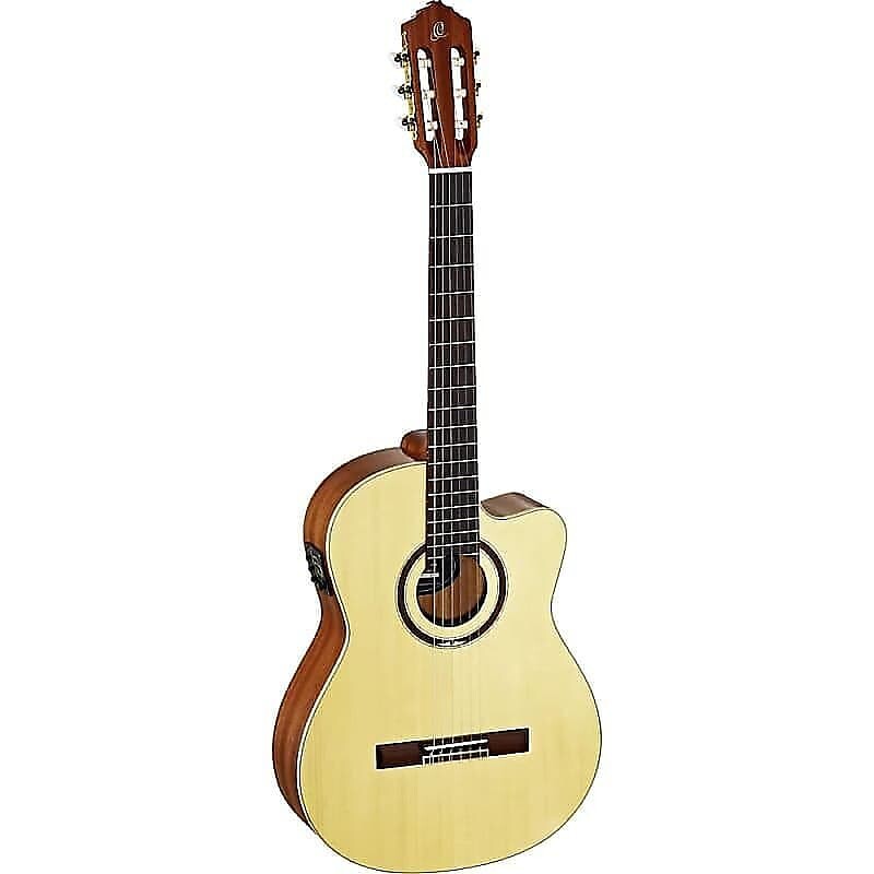 Акустическая гитара Ortega Guitars RCE138SN Performer Series A/E Slim Neck Nylon String Guitar w/ Gig Bag & Video Link
Акустическая гитара Ortega Guitars RCE138SN Performer Series A/E Slim Neck Nylon String Guitar w/ Gig Bag & Video Link