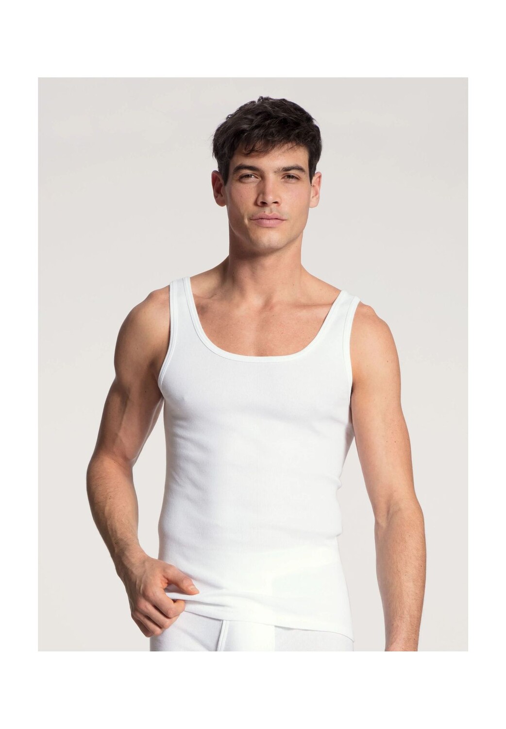 Майка хлопок 1:1, хлопок, мужская CALIDA, белый
Майка хлопок 1:1, хлопок, мужская CALIDA, белый