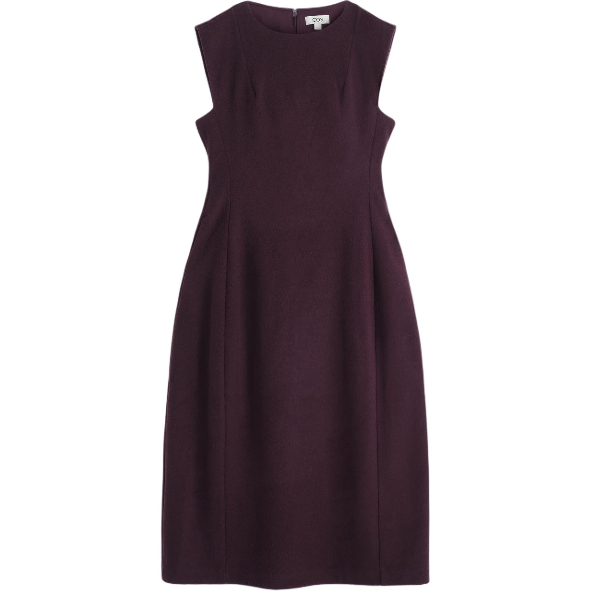 COS Женское платье без рукавов бордовое
COS Женское платье без рукавов бордовое