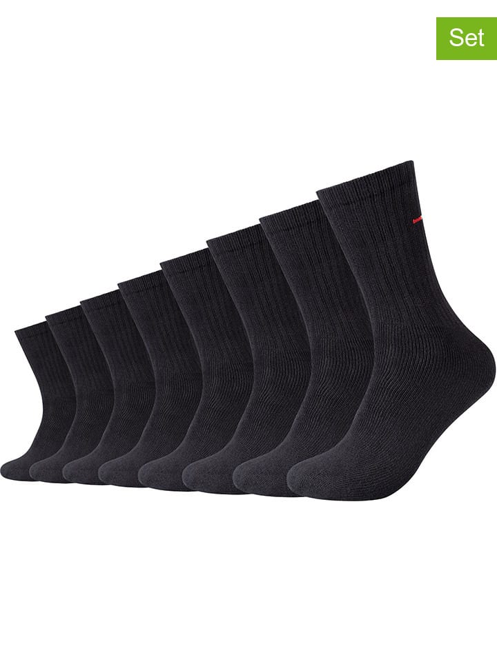 Camano Набор из 8 пар: черные носки
Camano Набор из 8 пар: черные носки