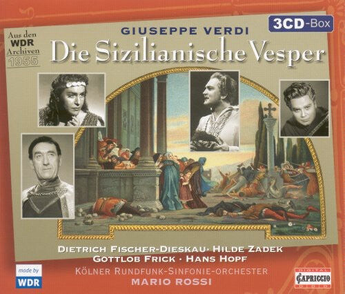 CD диск Verdi / Cologne Radio Sym Orch / Firchow: Vespri Siciliani
CD диск Verdi / Cologne Radio Sym Orch / Firchow: Vespri Siciliani