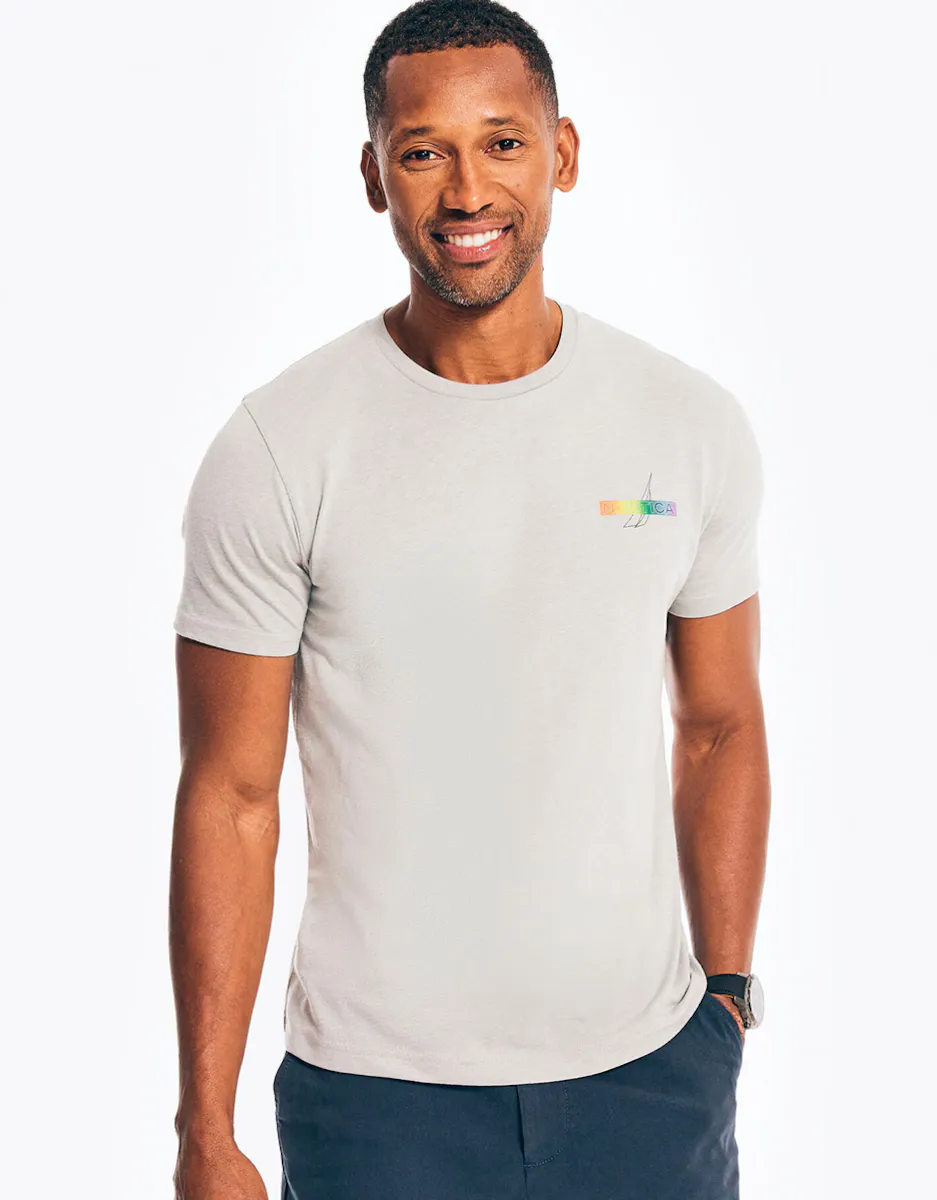 Мужская футболка из хлопка с короткими рукавами Nautica, серый
Мужская футболка из хлопка с короткими рукавами Nautica, серый