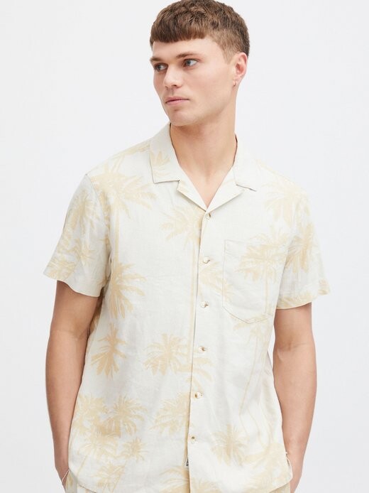 Рубашка с коротким рукавом Solid, бежевый
Рубашка с коротким рукавом Solid, бежевый