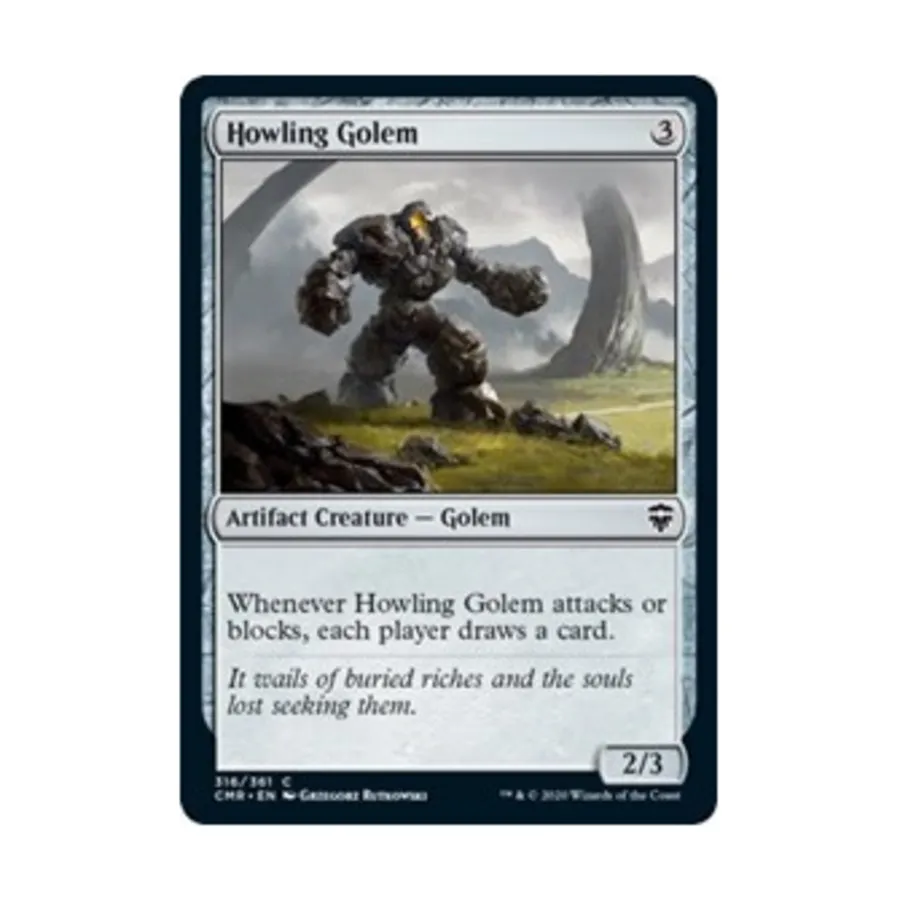 CCG Воющий голем (клавиша C), MTG - Commander Legends
CCG Воющий голем (клавиша C), MTG - Commander Legends