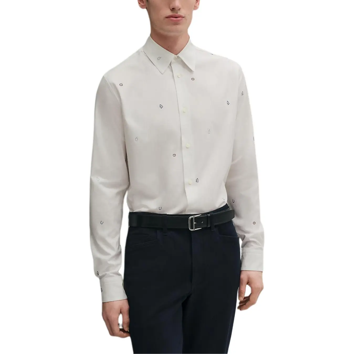 HERMES Мужская белая рубашка
HERMES Мужская белая рубашка