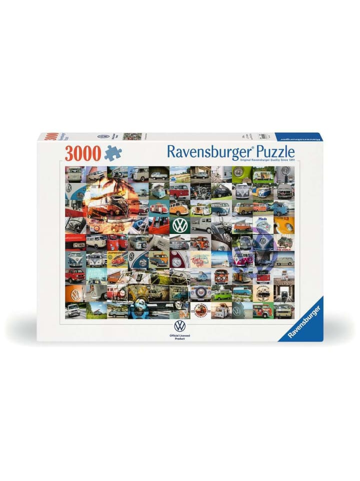Пазл Ravensburger, 3000 деталей, 99 ярких моментов
Пазл Ravensburger, 3000 деталей, 99 ярких моментов