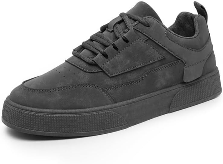 Мужские стильные повседневные спортивные кроссовки - легкие и дышащие туфли из искусственной кожи, с противоскользящей подошвой EVA, простые и удобные Hoalox, серый
Мужские стильные повседневные спортивные кроссовки - легкие и дышащие туфли из искусственной кожи, с противоскользящей подошвой EVA, простые и удобные Hoalox, серый