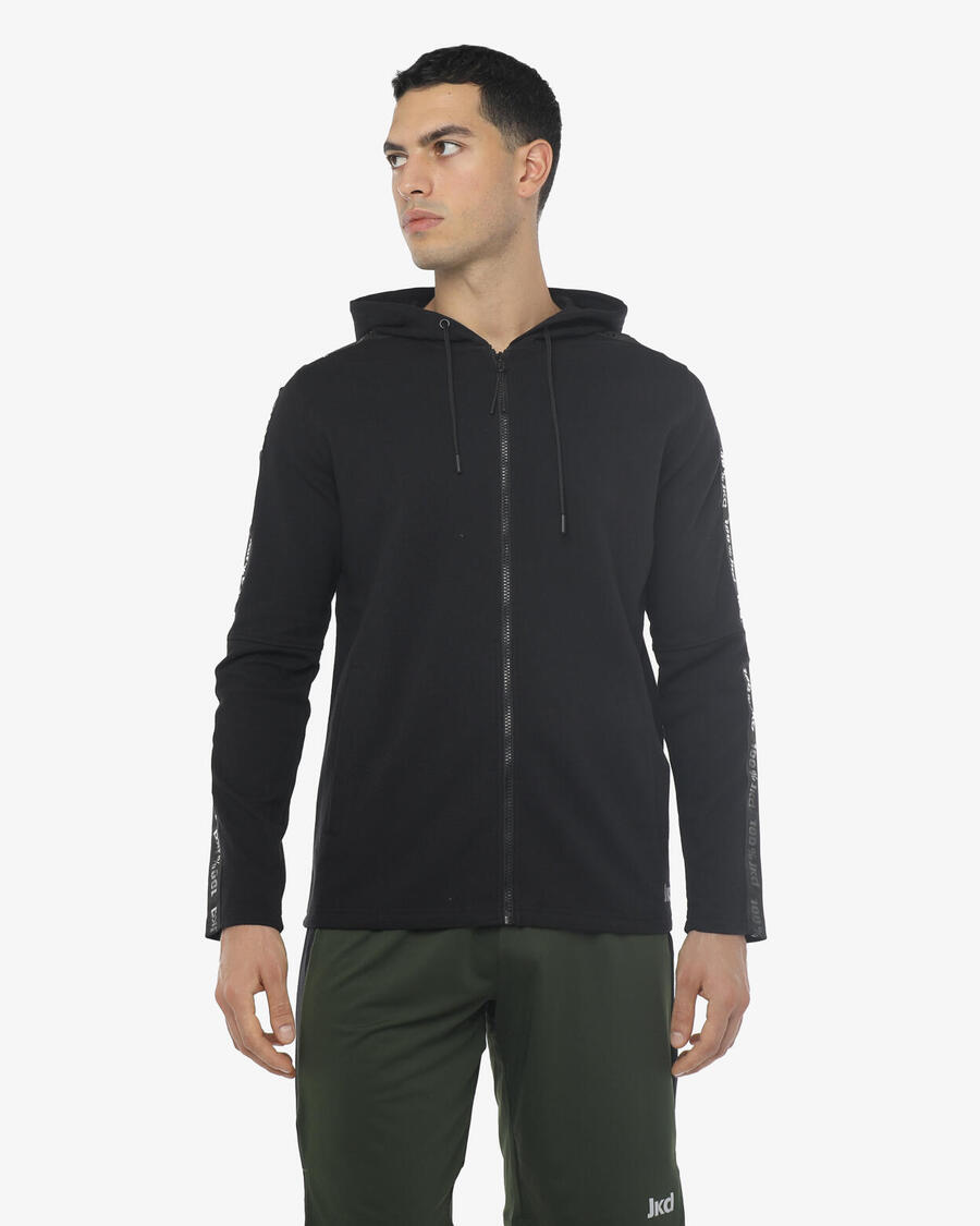 JAKED Черная синтетическая фитнес-толстовка для мужчин
JAKED Черная синтетическая фитнес-толстовка для мужчин