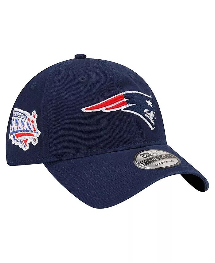 Мужская темно-синяя регулируемая кепка New England Patriots Distinct 9TWENTY New Era, синий
Мужская темно-синяя регулируемая кепка New England Patriots Distinct 9TWENTY New Era, синий