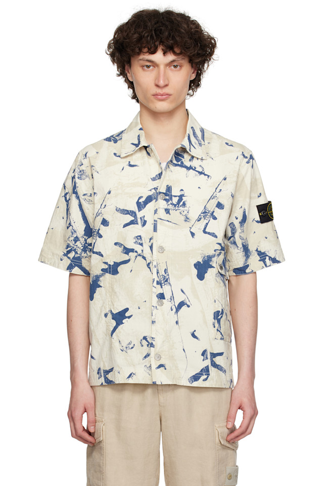 Камуфляжная рубашка с растягивающейся тканью ripstop-ovd Stone Island, цвет desert
Камуфляжная рубашка с растягивающейся тканью ripstop-ovd Stone Island, цвет desert