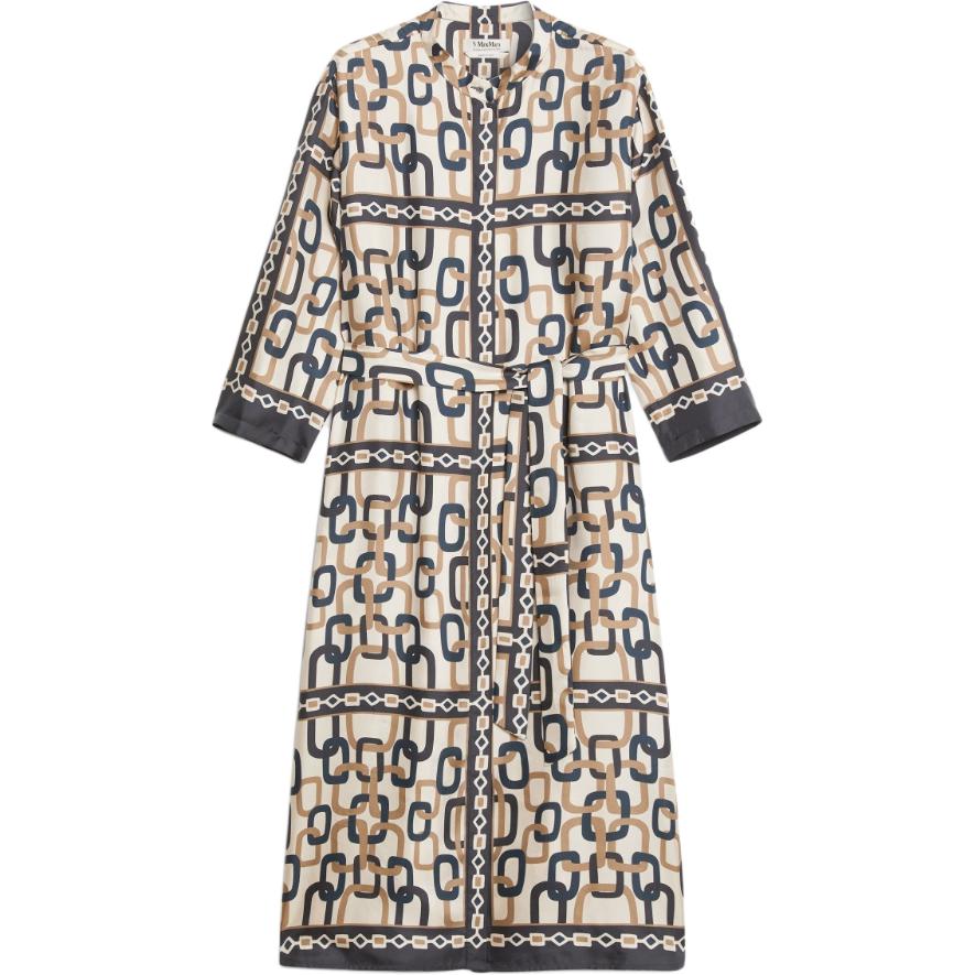 Платье миди Max Mara с принтом Chain MaxMara, marine синий
Платье миди Max Mara с принтом Chain MaxMara, marine синий