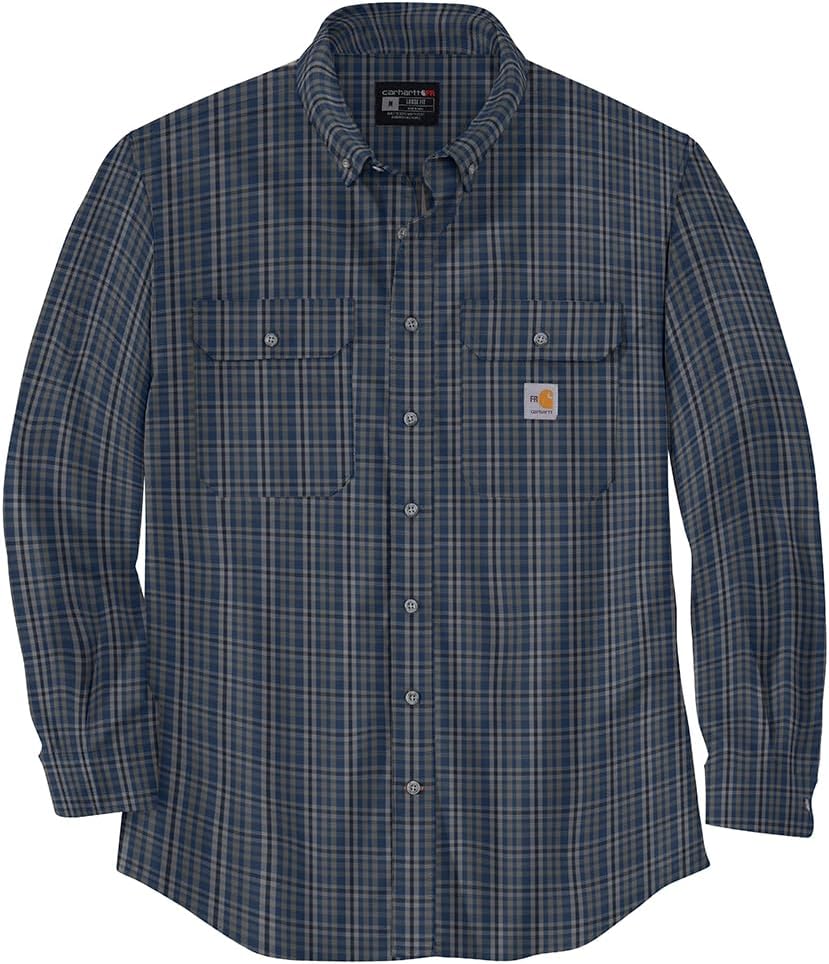 Мужская рубашка Carhartt 104507 Flame-Resistant Force Rugged Flex Loose, Dark Blue/Navy
Мужская рубашка Carhartt 104507 Flame-Resistant Force Rugged Flex Loose, Dark Blue/Navy