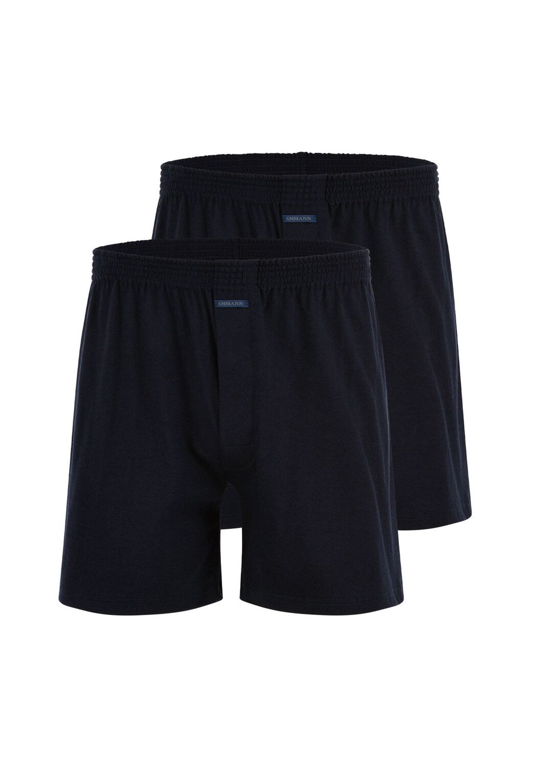 Боксеры, 2 пары базовых шорт AMMANN, цвет Night Blue
Боксеры, 2 пары базовых шорт AMMANN, цвет Night Blue