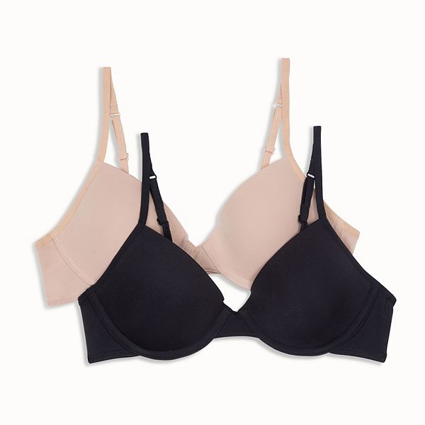 Детский бюстгальтер 2-pack molded flexi-wire для девочек 10-18 лет Hanes, Black Combo
Детский бюстгальтер 2-pack molded flexi-wire для девочек 10-18 лет Hanes, Black Combo