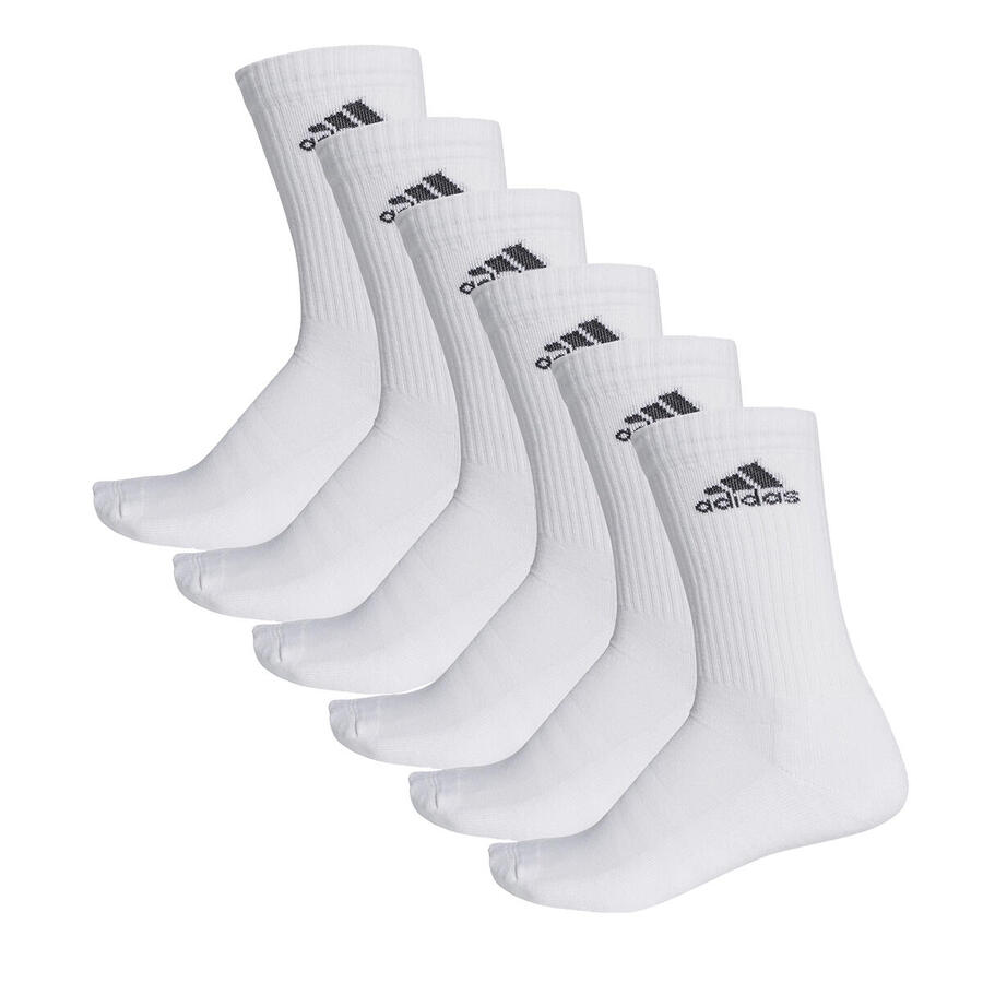 6 пар теннисных носков adidas CUSHIONED CREW, спортивные носки для женщин и мужчин унисекс
6 пар теннисных носков adidas CUSHIONED CREW, спортивные носки для женщин и мужчин унисекс