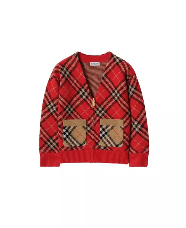 Шерстяной кардиган в клетку для мальчиков - для малышей и для взрослых. Burberry, красный
Шерстяной кардиган в клетку для мальчиков - для малышей и для взрослых. Burberry, красный
