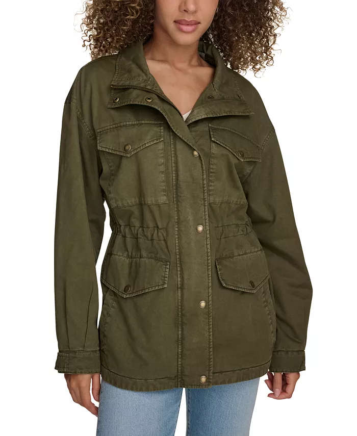 Женская хлопковая куртка с четырьмя карманами Levi's, зеленый
Женская хлопковая куртка с четырьмя карманами Levi's, зеленый