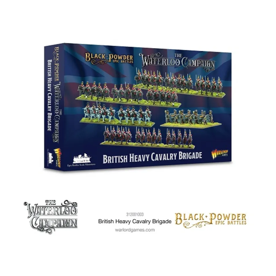 Британская тяжелая кавалерийская бригада, Black Powder - Epic Battles - The Waterloo Campaign (15mm)
Британская тяжелая кавалерийская бригада, Black Powder - Epic Battles - The Waterloo Campaign (15mm)